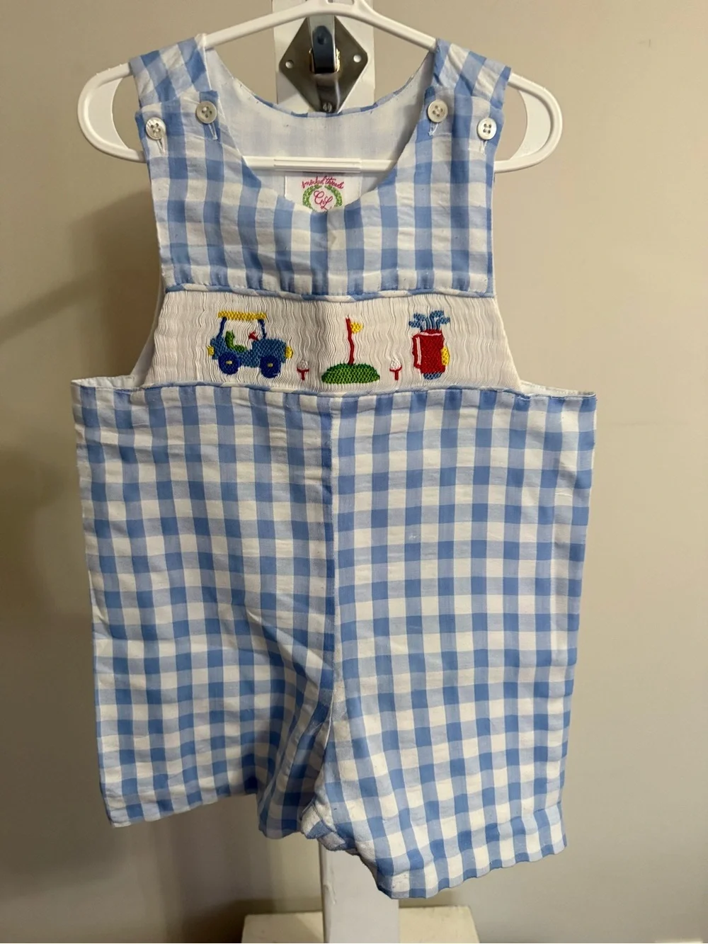 New Cecil & Lou  Smocked Golf Jon Jon